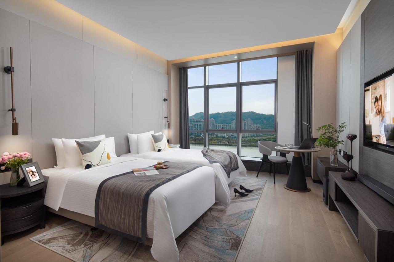 Rezen Hotel Zhuhai Hengqin Border And Exhibition Center Branch Exterior foto